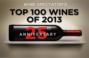 Wine Spectator's TOP 100 WINES OF 2013